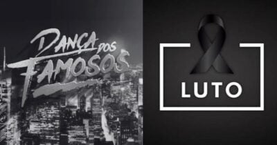 Ilustração de luto na Dança dos Famosos (Foto: Reprodução / Globo / Canva)