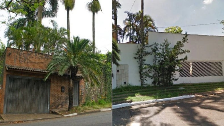 Casa da família Richthofen continua desocupada, mesmo com novos donos (Foto: Reprodução / São Paulo Antiga)