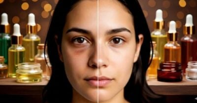 Óleo elimina olheiras fundas e manchas (Foto Reprodução/Montagem/TV Foco/Canva/GMN/Lennita)