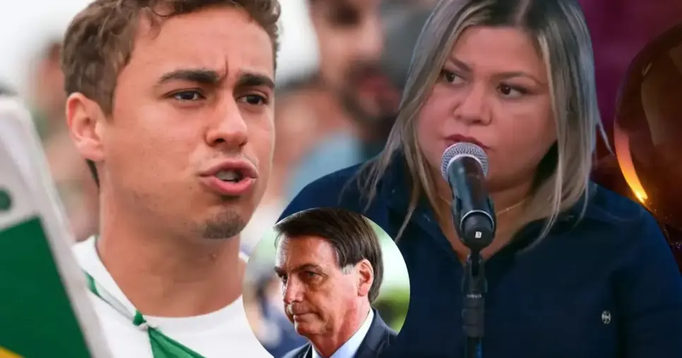 Nikolas Ferreira, Bolsonaro e Lene Sensitiva (Foto: Reprodução / Instagram) Nikolas Ferreira, Bolsonaro e Lene Sensitiva (Foto: Reprodução / Instagram)