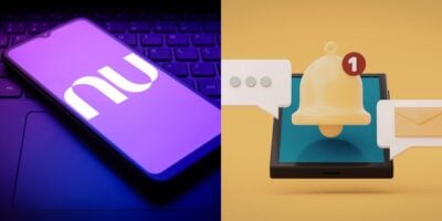 Nubank traz alerta aos clientes com conta aberta hoje (Reprodução: Montagem TV Foco)