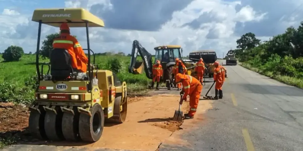 Passe apenas 60 km/h em caso de obras ou emergência na via (Reprodução: Divulgação) Passe apenas 60 km/h em caso de obras ou emergência na via (Reprodução: Divulgação)