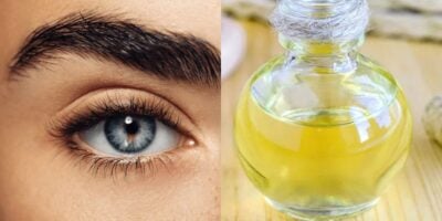 Óleo para sobrancelha ficar hidratada e cheia (Reprodução: Montagem TV Foco)