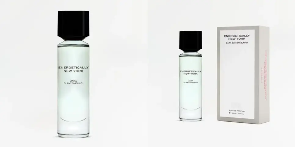 ENERGETICALLY NEW YORK EDP (Reprodução: Zara) ENERGETICALLY NEW YORK EDP (Reprodução: Zara)