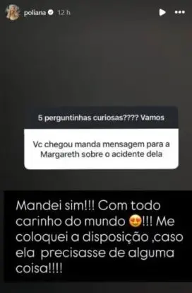 Poliana Rocha cita mãe de Virginia (Foto: Reprodução / Instagram) 