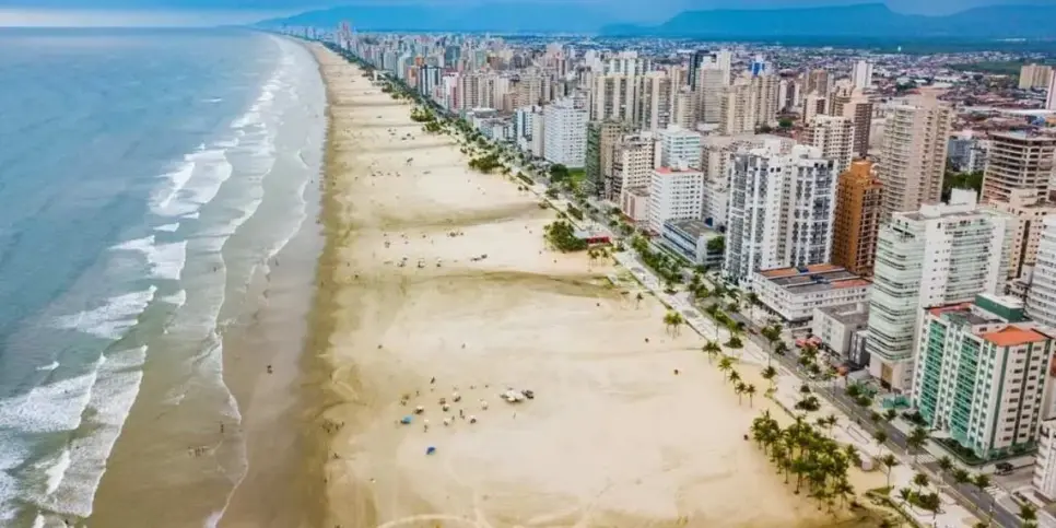Praia Grande completa mais um ano de história (Reprodução: Divulgação)