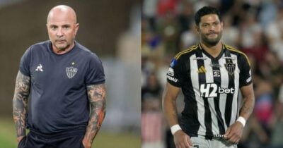 Atlético-MG: Sampaoli recebe 2 reforços para jogar com Hulk (Foto: Montagem/TV Foco)