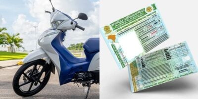 5 motos para comprar por menos de R$15 mil que não precisa de CNH (Reprodução: Montagem TV Foco)