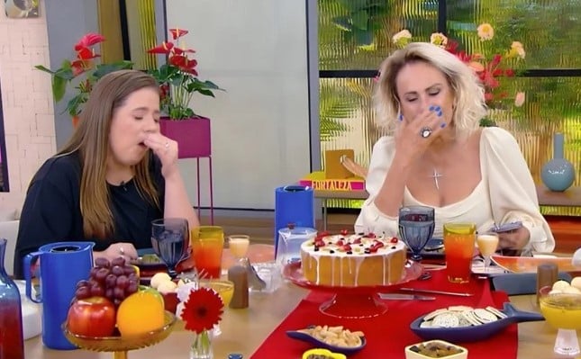 Tati Machado e Ana Maria (Foto: Reprodução / Globo)
