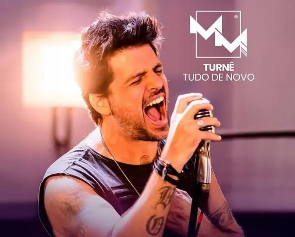 Marcus Menna está com a turnê Tudo de Novo (Foto: Reprodução / Instagram) 