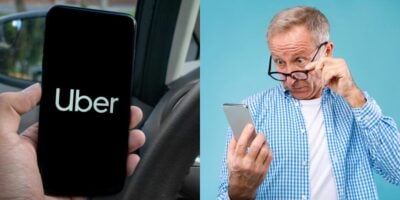 Passageiros da Uber devem ler isso hoje (Reprodução: Montagem TV Foco)