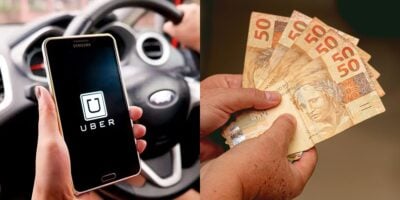 Uber confirma extra de até R$350 aos motoristas (Reprodução: Montagem TV Foco)