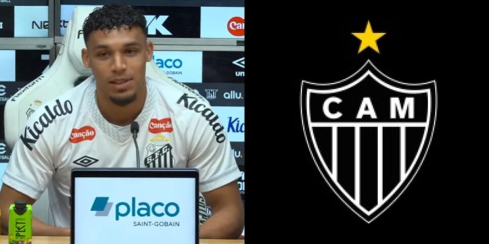 Victor Hugo está emprestado ao Santos (Reprodução: Youtube)