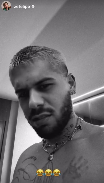 Zé Felipe comentou cantada de coreano em sua ex (Foto: Reprodução / Instagram)

