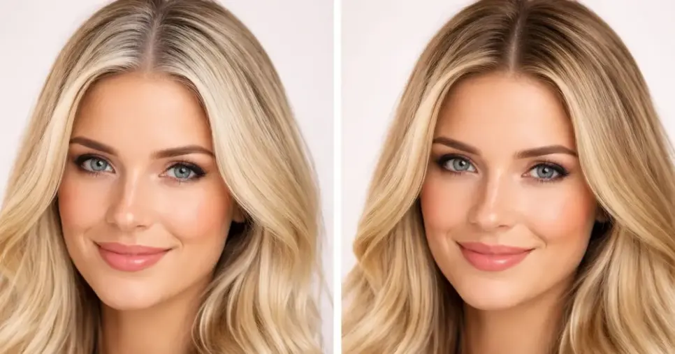 Antes e depois de cabelo branco (Foto: Montagem TV Foco / CGPT) Antes e depois de cabelo branco (Foto: Montagem TV Foco / CGPT)