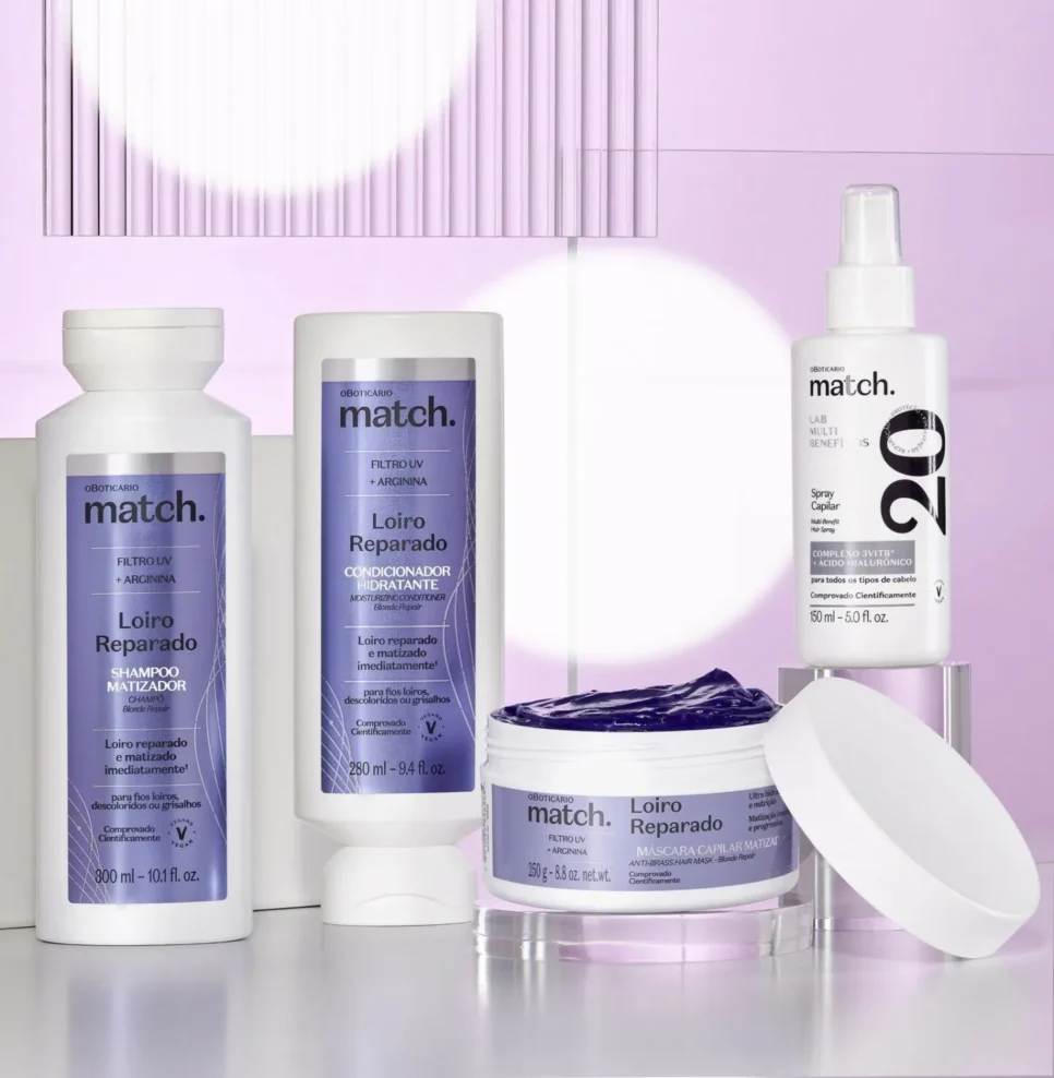 Produtos do Boticário para cabelos grisalhos (Foto: Reprodução/ Internet) Produtos do Boticário para cabelos grisalhos (Foto: Reprodução/ Internet)