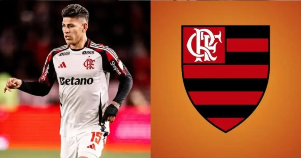 Carrascal no Flamengo - Montagem/Instagram Carrascal no Flamengo - Montagem/Instagram