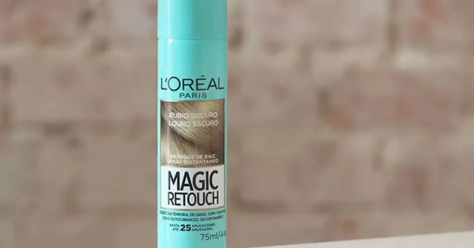 Retoque de Raiz L'Oréal Paris Spray Instantâneo Magic Retouch - Foto: Internet