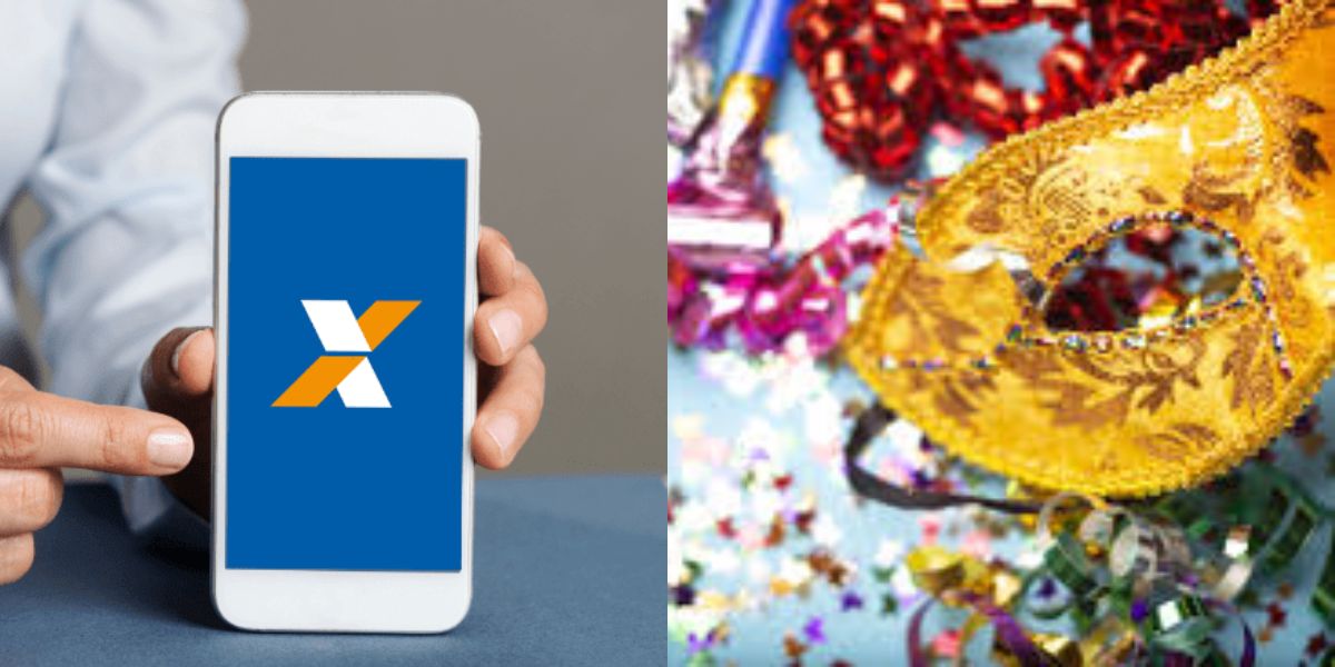 Caixa libera presente em pleno Carnaval (Reprodução: Montagem )