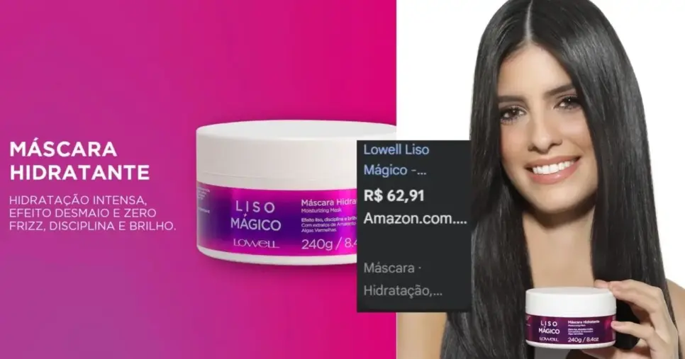 Liso mágico (Foto Reprodução/Montagem/TV Foco/Canva/Lowel) Liso mágico (Foto Reprodução/Montagem/TV Foco/Canva/Lowel)