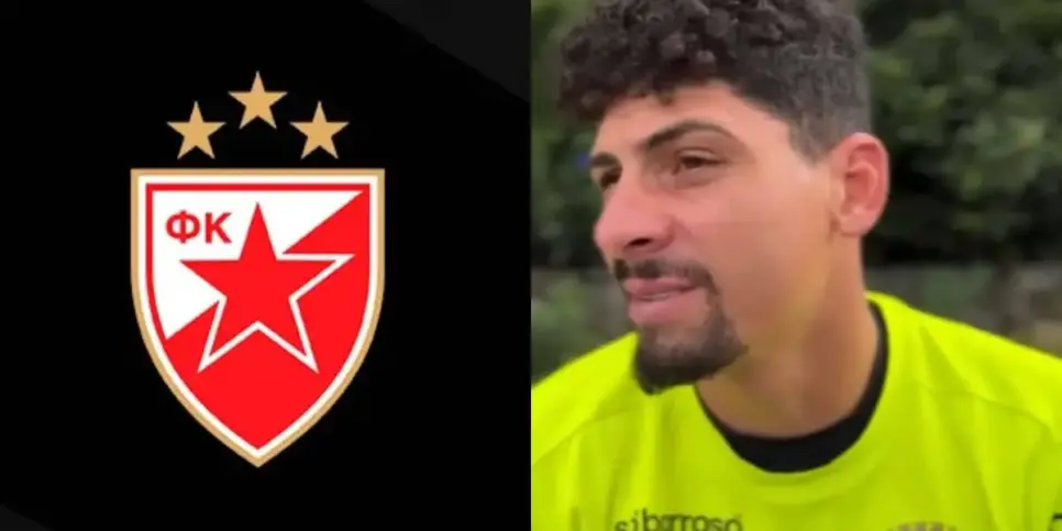 Matheus Magalhães defende o Estrela Vermelha (Reprodução: Youtube) Matheus Magalhães defende o Estrela Vermelha (Reprodução: Youtube)