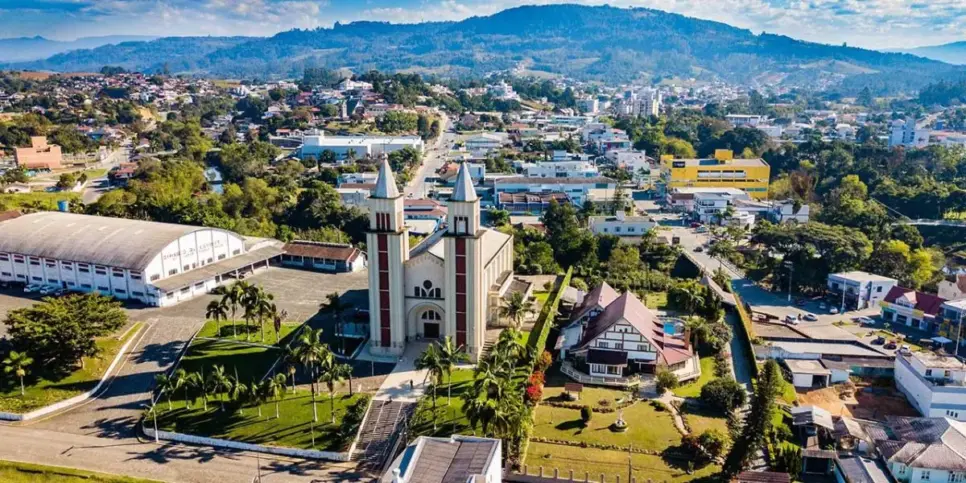 Taió, em santa Catarina, com feriado na próxima quinta (Reprodução: Divulgação)