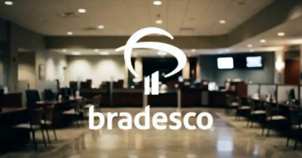 Ilustração agência e logo Bradesco (Foto: Montagem TV Foco / GMN / Internet)