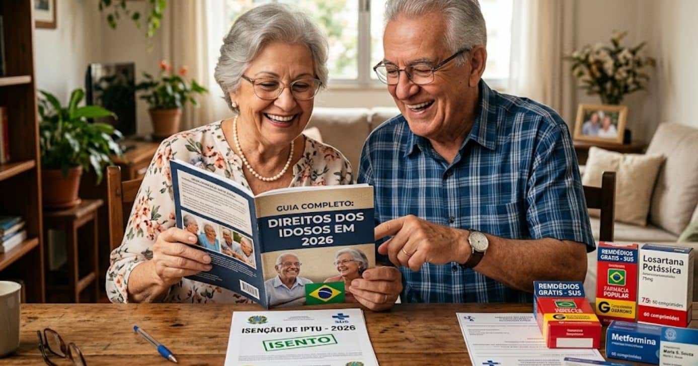 Ilustração direito de idosos (Foto: Montagem  / GMN)