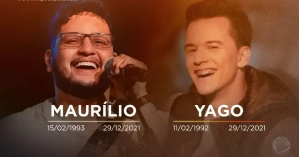 Maurílio e Yago (Foto Reprodução/YouTube/Record) Maurílio e Yago (Foto Reprodução/YouTube/Record)