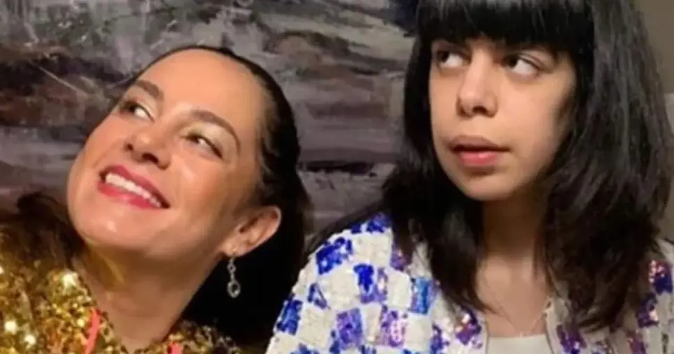 Silvia Abravanel e Luana (Foto: Reprodução) Silvia Abravanel e Luana (Foto: Reprodução)