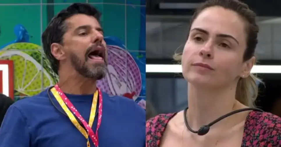 Ilustração Alberto Cowboy e Ana Paula Renault trocam farpas no BBB26