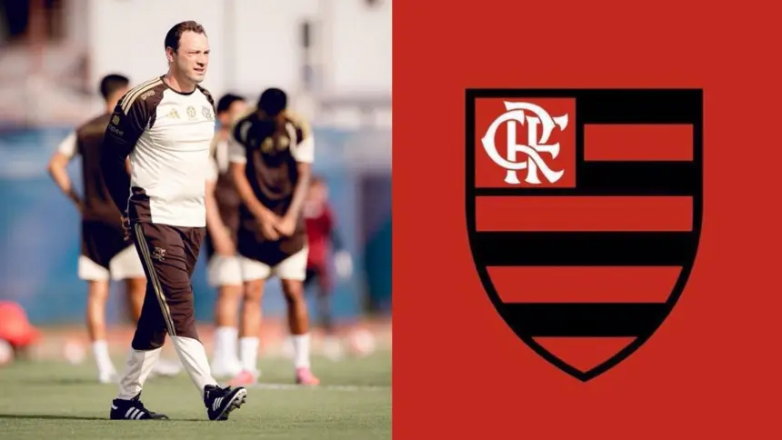 Bruno Pivetti continua como técnico do Sub-20 do Flamengo (Foto: Reprodução/ Internet)