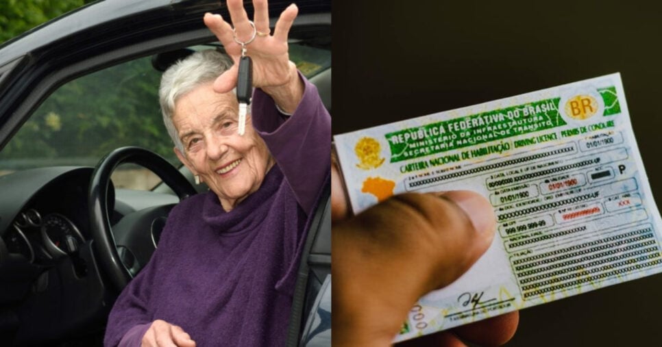 Atenção a CNH dos idosos (Foto: Divulgação)