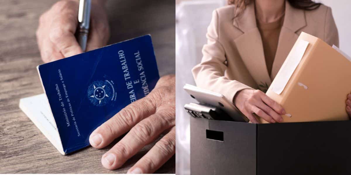 Motivo de demissão garante 2 benefícios aos CLTs (Reprodução: Montagem )