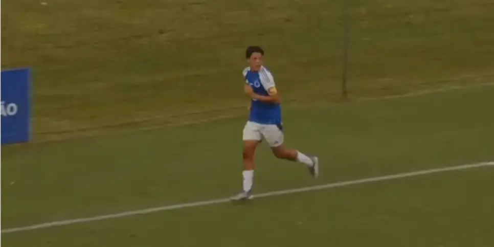 Felipe Morais é um dos destaques da base do Cruzeiro (Reprodução: Divulgação) Felipe Morais é um dos destaques da base do Cruzeiro (Reprodução: Divulgação)