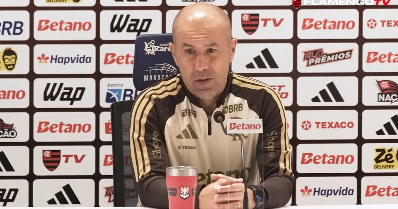 Leonardo Jardim, treinador do Flamengo (Foto: Reprodução/YouTube)
