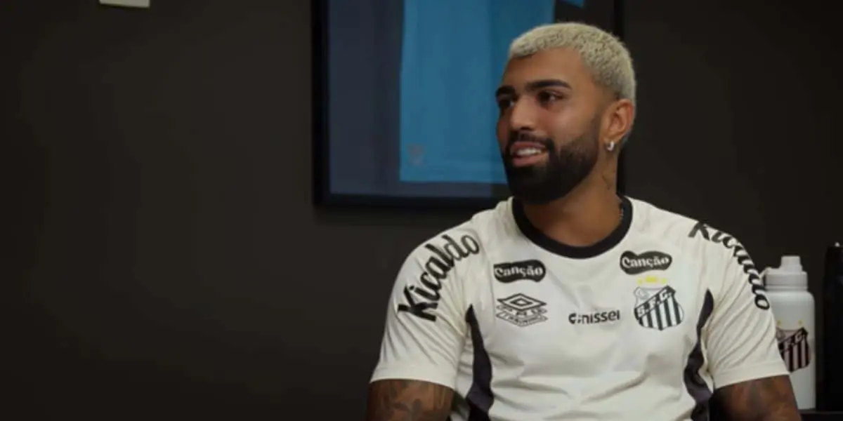 Gabigol no Santos (Reprodução: Romário TV / Youtube)