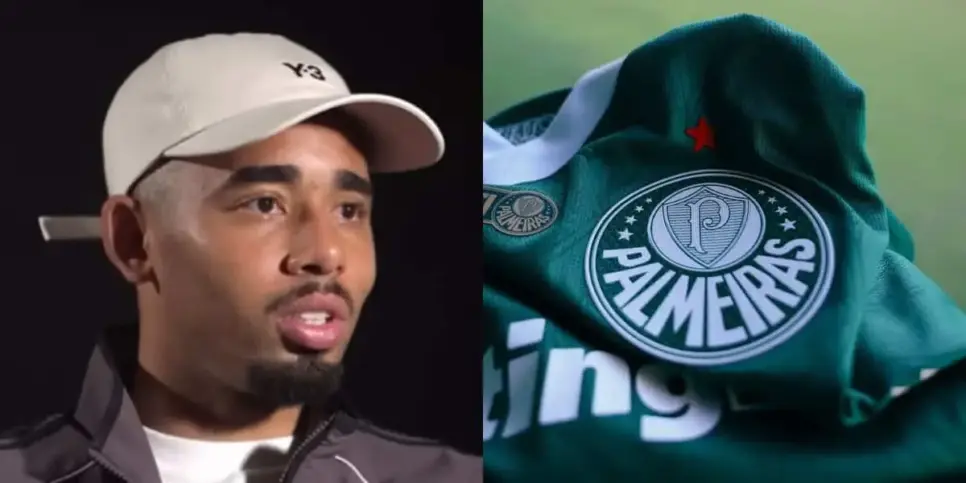 Gabriel Jesus no Palmeiras tem atualização na Barra Funda (Reprodução: GE TV / Youtube) Gabriel Jesus no Palmeiras tem atualização na Barra Funda (Reprodução: GE TV / Youtube)