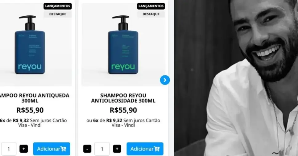 Preços dos produtos ReYou (Foto Reprodução/site oficial) Preços dos produtos ReYou (Foto Reprodução/site oficial)