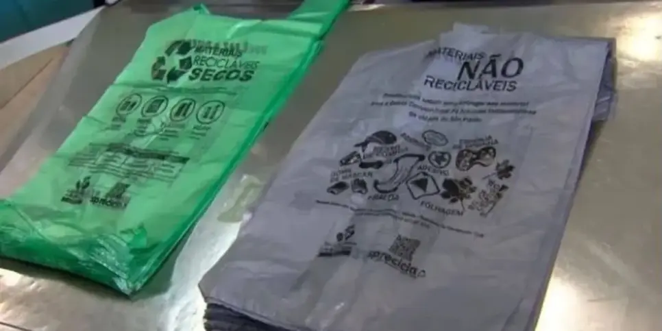 Sacolas plásticas voltar a ter custo aos clientes em cidade do RJ (Reprodução: Divulgação) Sacolas plásticas voltar a ter custo aos clientes em cidade do RJ (Reprodução: Divulgação)