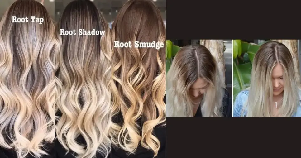 Tipos de Root Smudge (Foto Reprodução/Montagem/Lennita/TV Foco/Pinterest/YouTube)