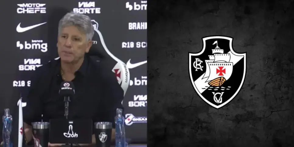 Renato Gaúcho no Vasco (Reprodução: Youtube)