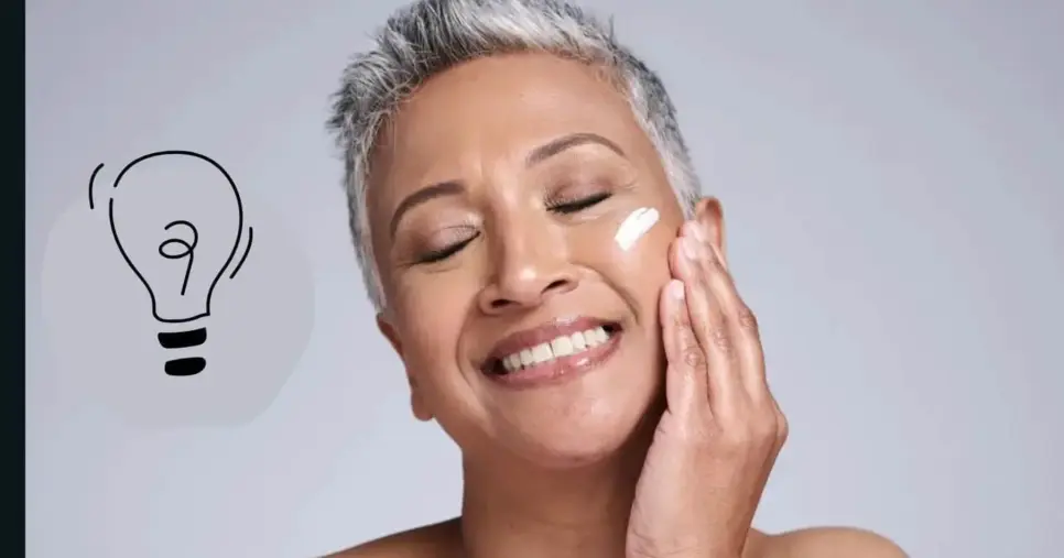 Como fazer esfoliação para recuperar o brilho natural da pele após os 40 (Foto Reprodução/Montagem/TV Foco/Canva/Paola) Como fazer esfoliação para recuperar o brilho natural da pele após os 40 (Foto Reprodução/Montagem/TV Foco/Canva/Paola)
