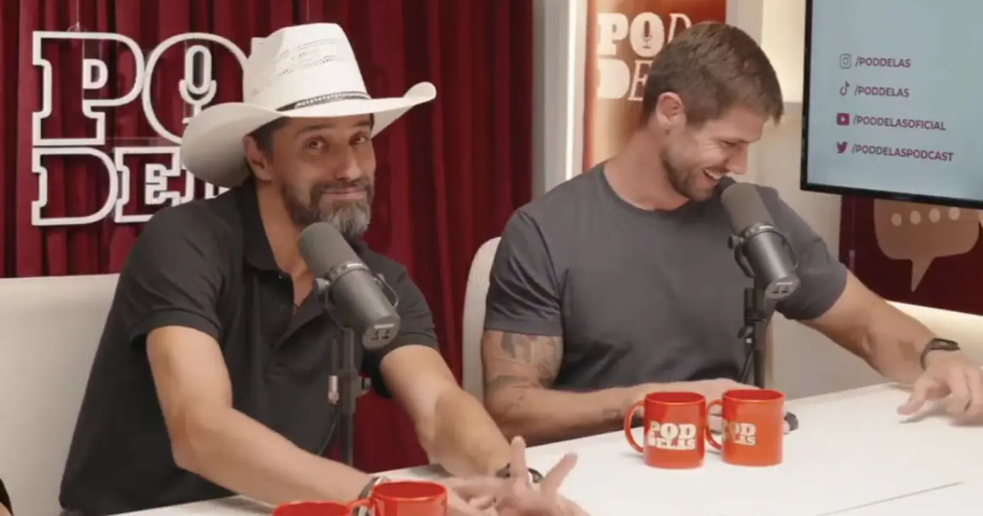 Alberto Cowboy e Jonas Sulzbach (Foto: Reprodução / YouTube) Alberto Cowboy e Jonas Sulzbach (Foto: Reprodução / YouTube)