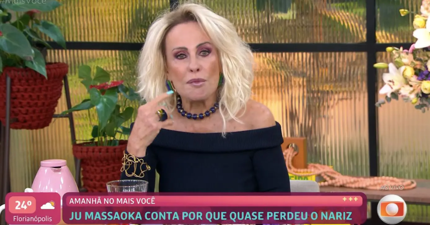 Ana Maria no Mais Você (Foto: Reprodução / Globo)