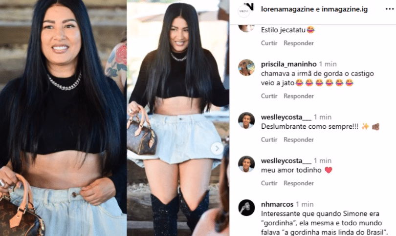 Foto inédita de Simaria acaba sendo divulgada e web não perdoa em comparação com Simone - Foto Instagram