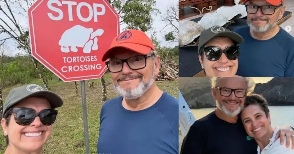 Mais cliques de Sandra Annenberg e Ernesto Paglia (Foto Reprodução/Montagem/Lennita/Instagram/@sandra.annenberg) Mais cliques de Sandra Annenberg e Ernesto Paglia (Foto Reprodução/Montagem/Lennita/Instagram/@sandra.annenberg)