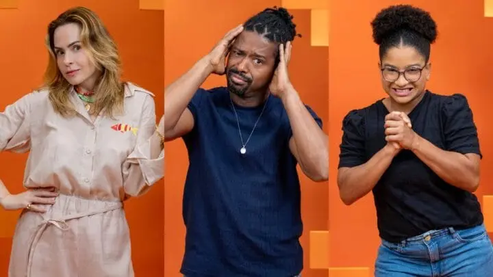Ana Paula Renault, Leandro Boneco e Milena estão no paredão do BBB26 (Foto: Reprodução/ Internet)