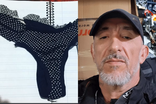 Suposta calcinha usada por Cristian Cravinhos na prisão (Foto: Reprodução/ Internet)