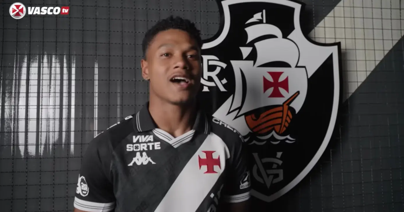 Matheus França (Foto: Vasco TV) Matheus França (Foto: Vasco TV)